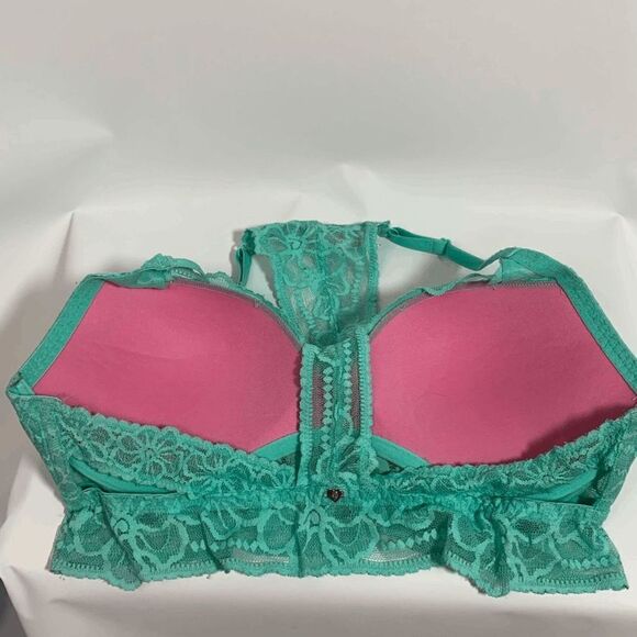 PINK Victoria's Secret Push Up Racerback Bra M (A-C) - Picture 2 of 7